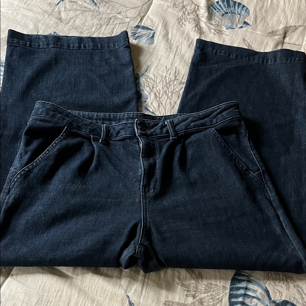 Classic Navy Women's Flare Jeans